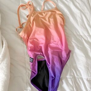 26 NWOT Jolyn women’s tie-back one piece swim suit (size 26). New without tags.